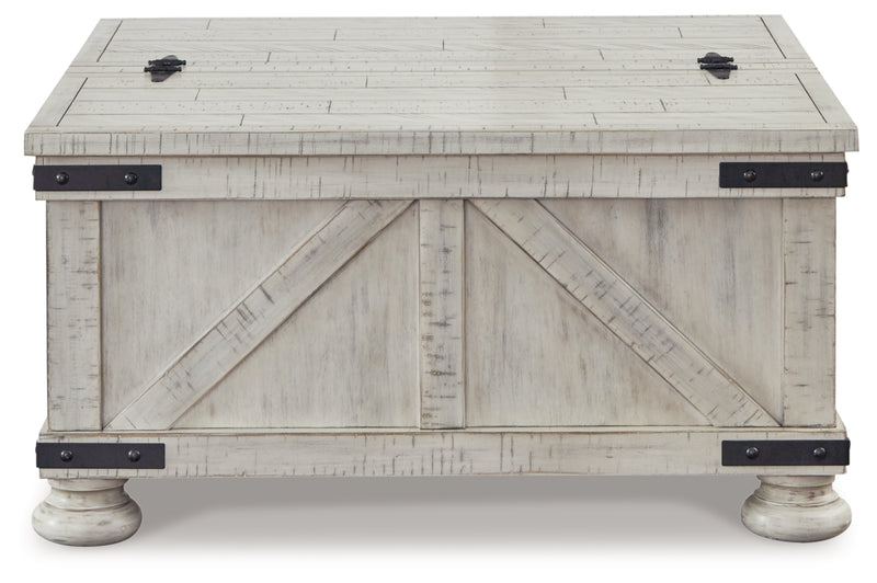 Mesa de cóctel Carynhurst con almacenamiento