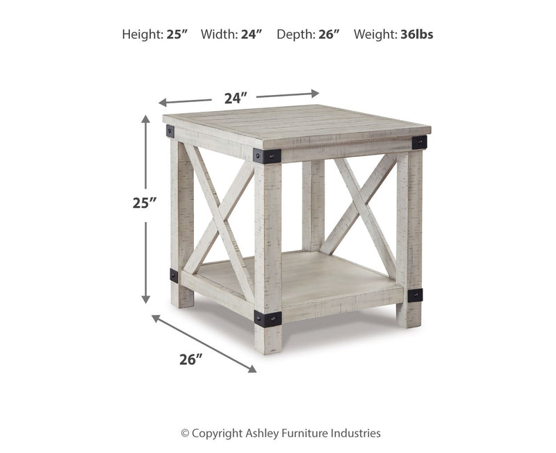 Mesa auxiliar rectangular Carynhurst