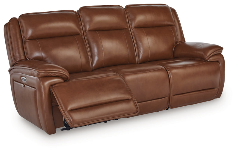 Sofá reclinable eléctrico Healy Pier con reposacabezas ajustable
