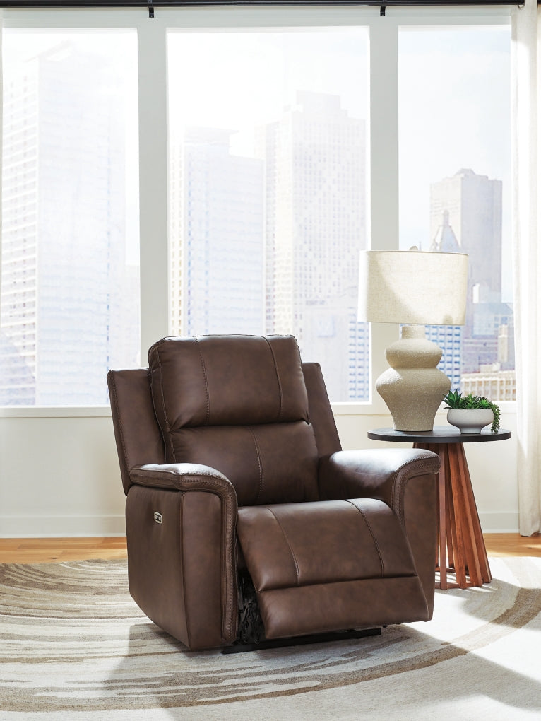 Beryton Power Recliner/Adjustable Headrest