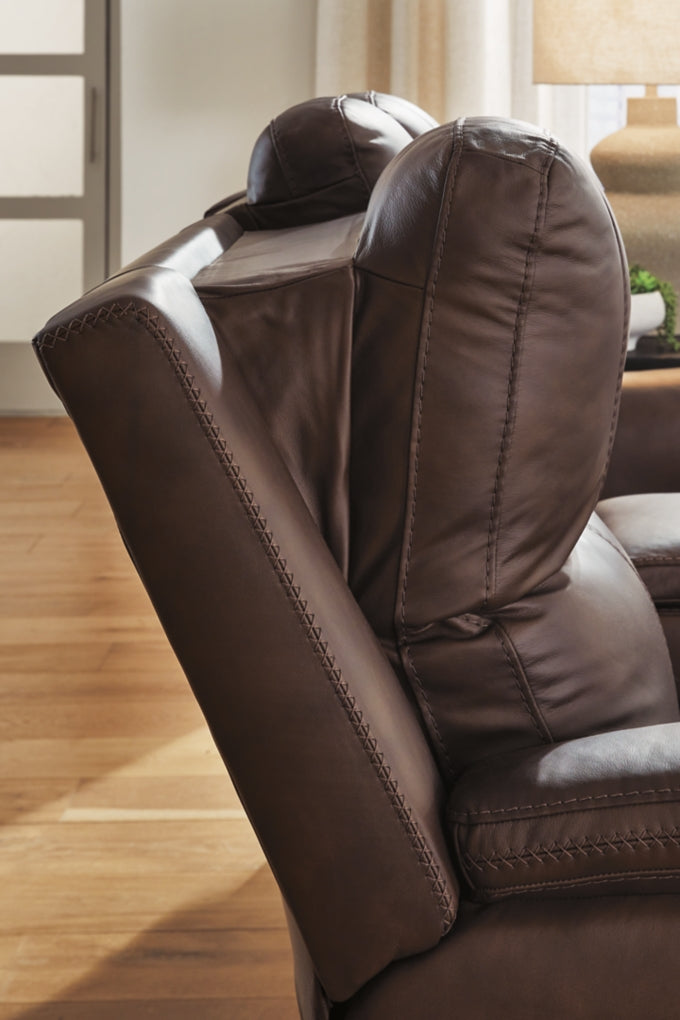 Beryton Power Recliner/Adjustable Headrest