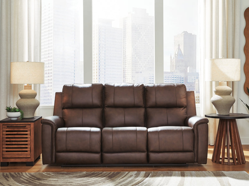 Beryton Power Reclining Sofa with Adjustable Headrest