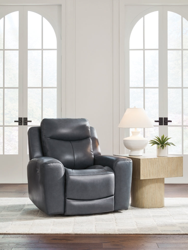 Sillón reclinable eléctrico Momentum Moves con reposacabezas ajustable