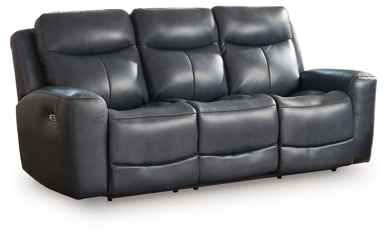 Momentum Moves Power Reclining Sofa with Adjustable Headrest