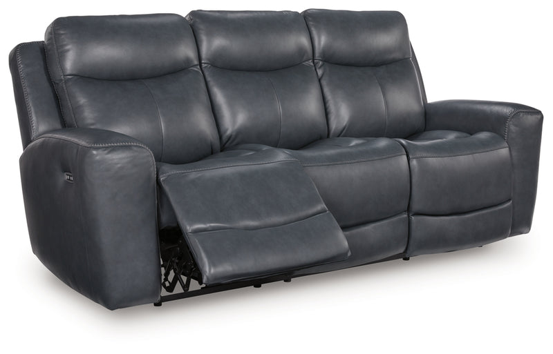 Momentum Moves Power Reclining Sofa with Adjustable Headrest