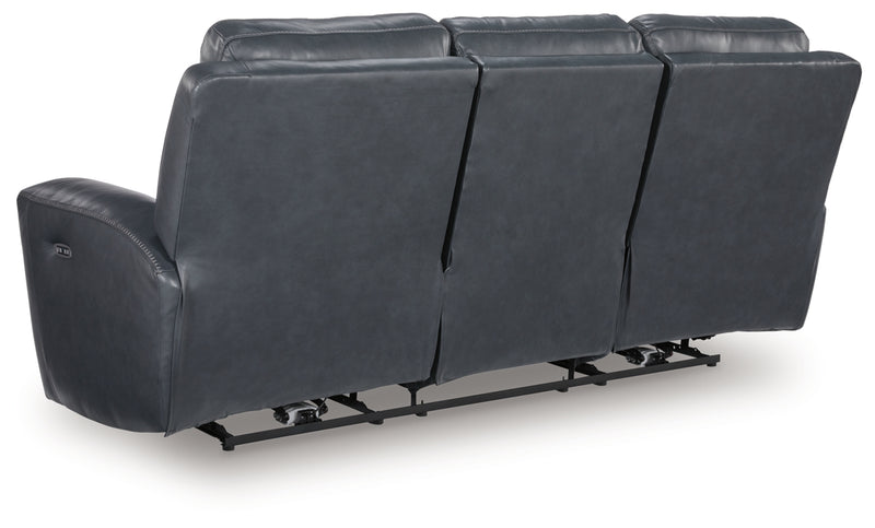 Momentum Moves Power Reclining Sofa with Adjustable Headrest