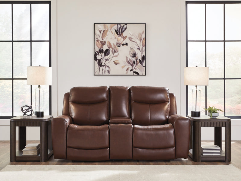 Momentum Moves Power Reclining Loveseat/Console/Adjustable Headrest