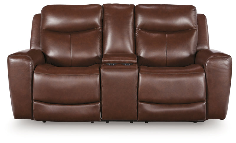 Momentum Moves Power Reclining Loveseat/Console/Adjustable Headrest