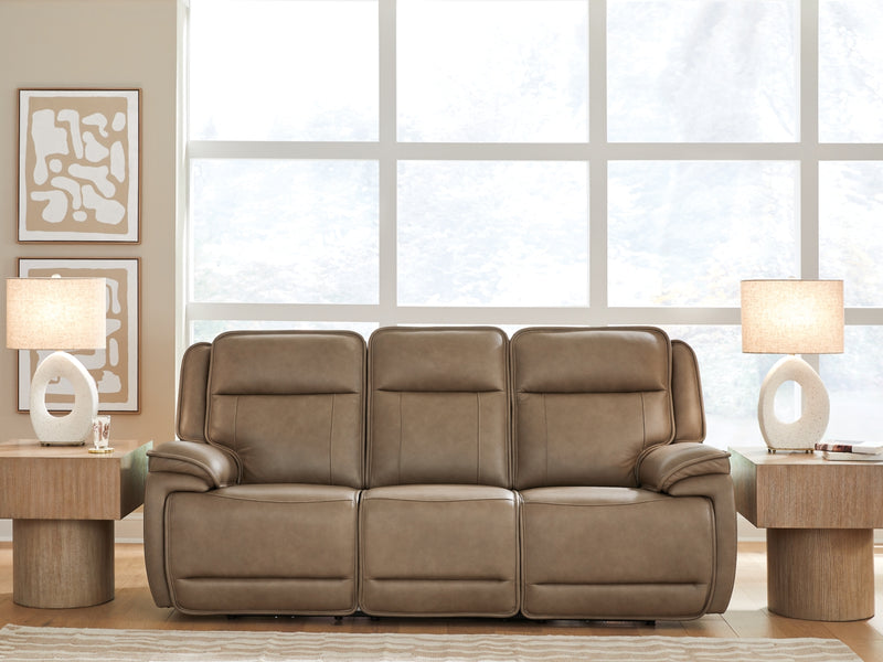 Malcesine Power Reclining Sofa with Adjustable Headrest