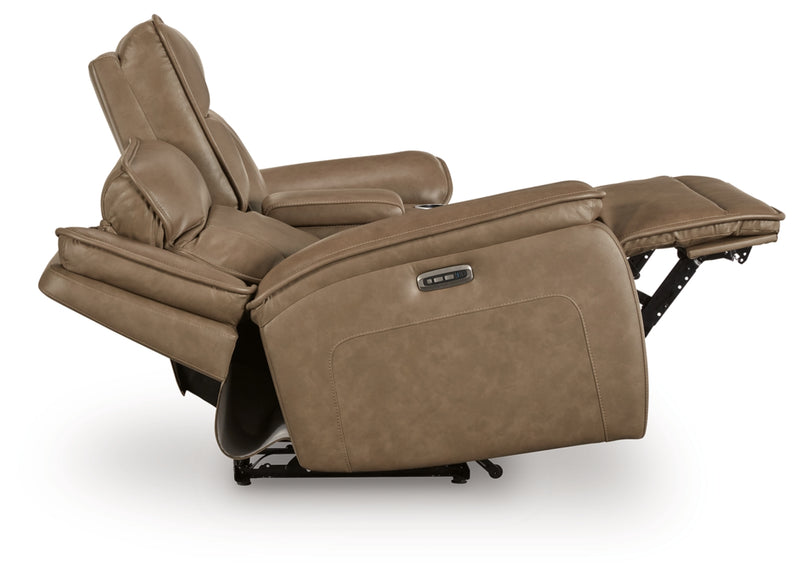 Malcesine Power Reclining Loveseat/Console/Adjustable Headrest
