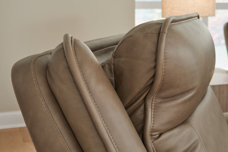 Malcesine Power Reclining Loveseat/Console/Adjustable Headrest