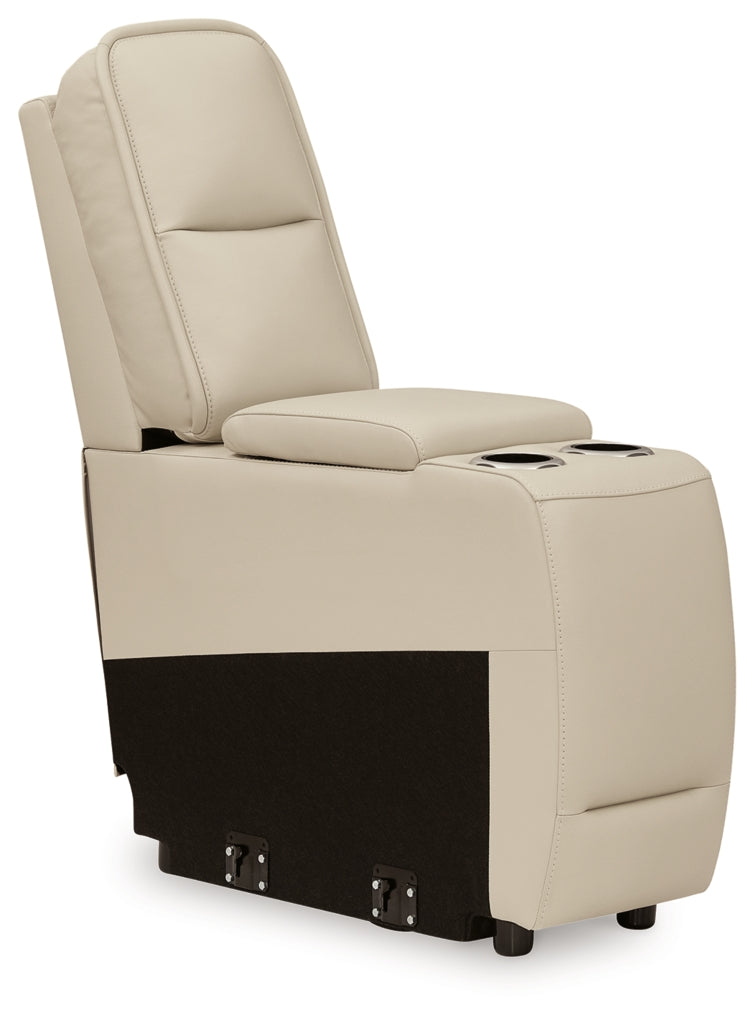 Seccional Reclinable de 5 Piezas Double Deal con Consola