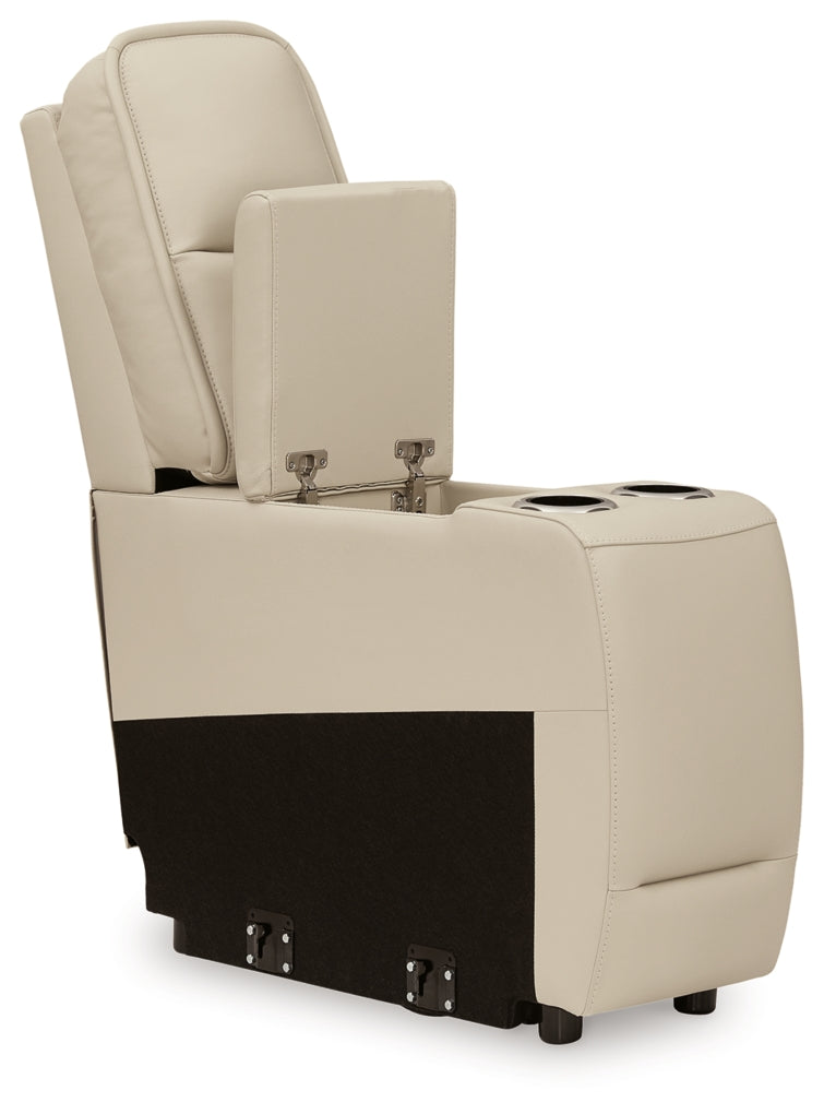 Seccional Reclinable de 5 Piezas Double Deal con Consola