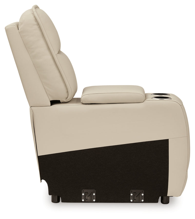 Seccional Reclinable de 5 Piezas Double Deal con Consola