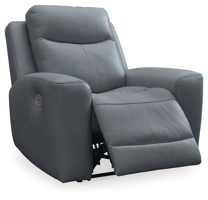 Sillón reclinable eléctrico Mindanao con reposacabezas ajustable