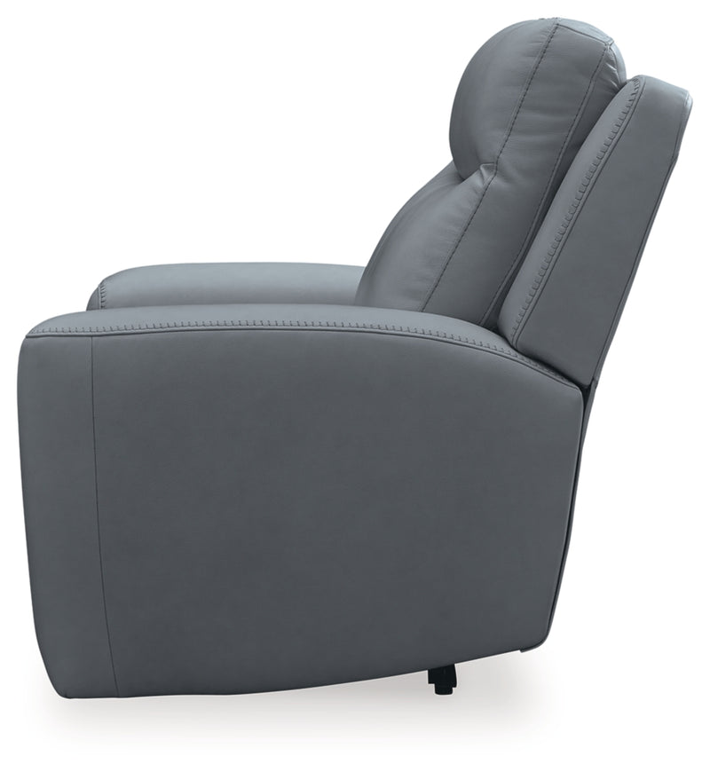 Sillón reclinable eléctrico Mindanao con reposacabezas ajustable