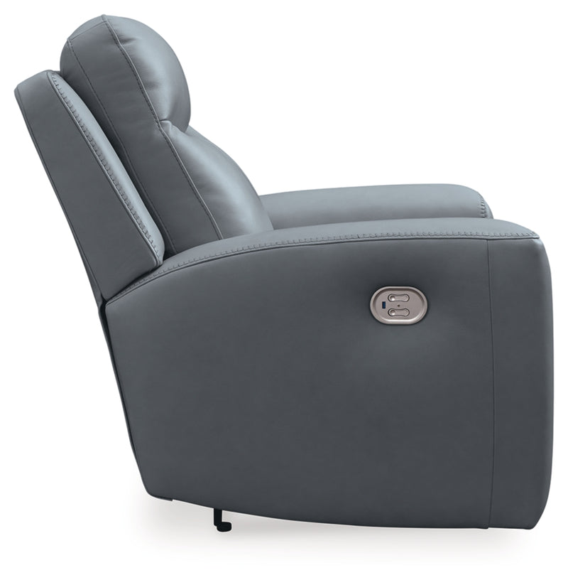 Sillón reclinable eléctrico Mindanao con reposacabezas ajustable
