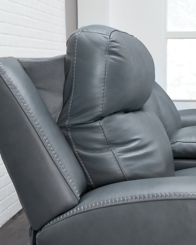 Sillón reclinable eléctrico Mindanao con reposacabezas ajustable