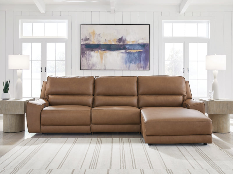 Silverbrooke 3-Piece Reclining Sectional Chaise
