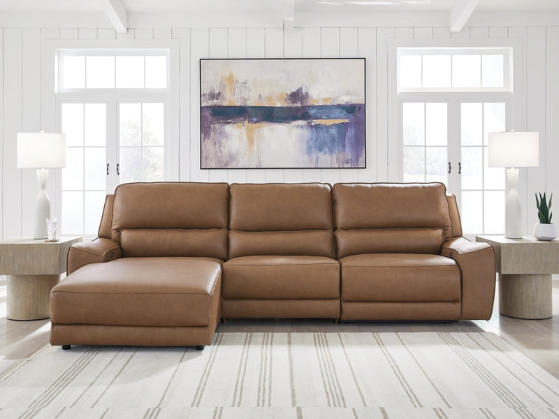 Silverbrooke 3-Piece Reclining Sectional Chaise