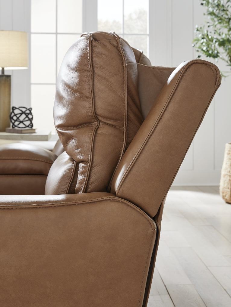 Sofá biplaza reclinable eléctrico/Consola/Reposacabezas ajustable Silverbrooke