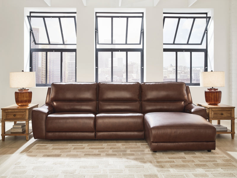 Silverbrooke 3-Piece Reclining Sectional Chaise