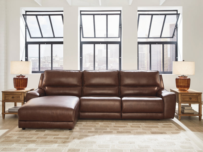 Silverbrooke 3-Piece Reclining Sectional Chaise