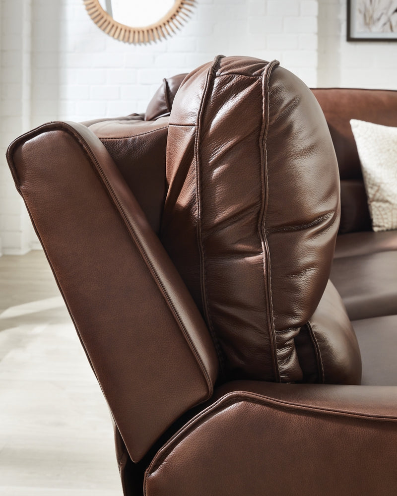 Seccional reclinable eléctrico de 6 piezas con diván Silverbrooke