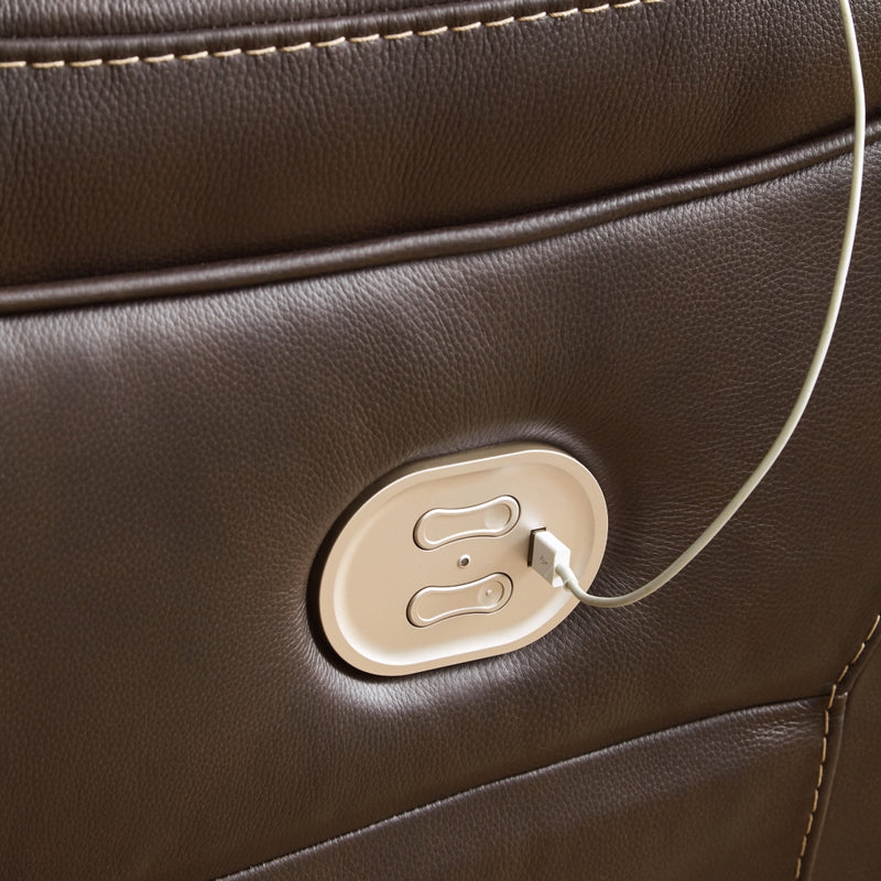 Seccional reclinable eléctrico de 7 piezas Dunleith