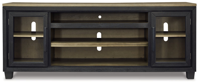 Mueble de TV Foyland XL con opción de chimenea