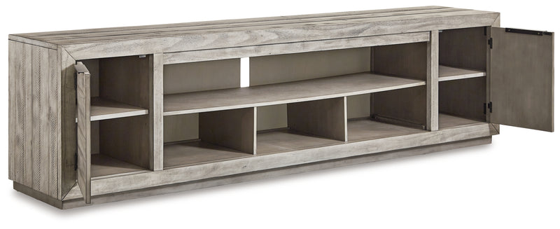 Mueble para TV Naydell XL con opción de chimenea