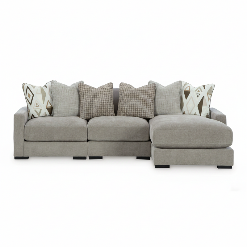 Aslan Court 3-Piece Sofa Sectional with Chaise