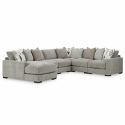 Aslan Court 6-Piece Sectional with Chaise