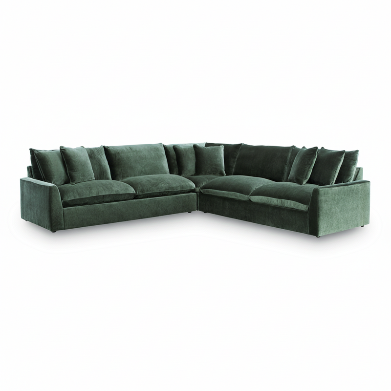 Carriage View 3-Piece Sectional