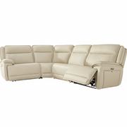 Double Deal 4-Piece Reclining Sectional