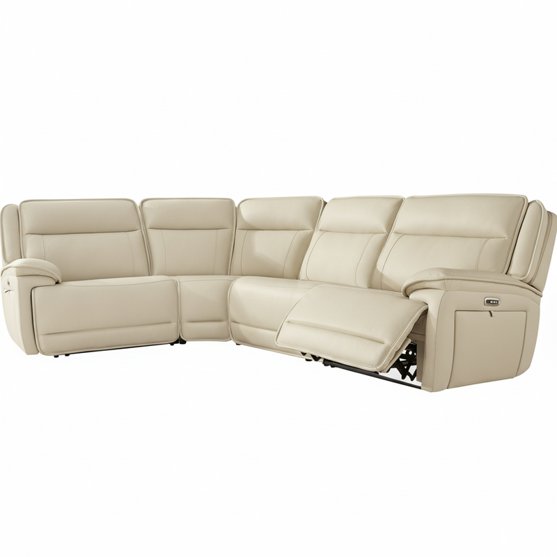 Double Deal 4-Piece Reclining Sectional