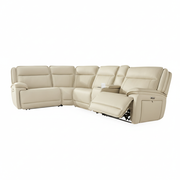 Double Deal 5-Piece Reclining Sectional with Console