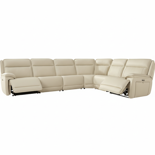 Double Deal 6-Piece Reclining Sectional