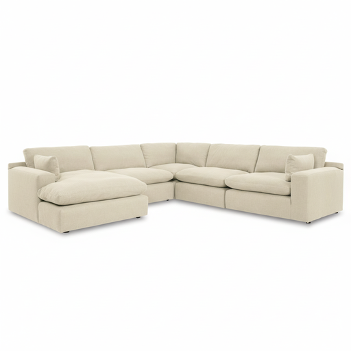Elyza 5-Piece Sectional with Chaise