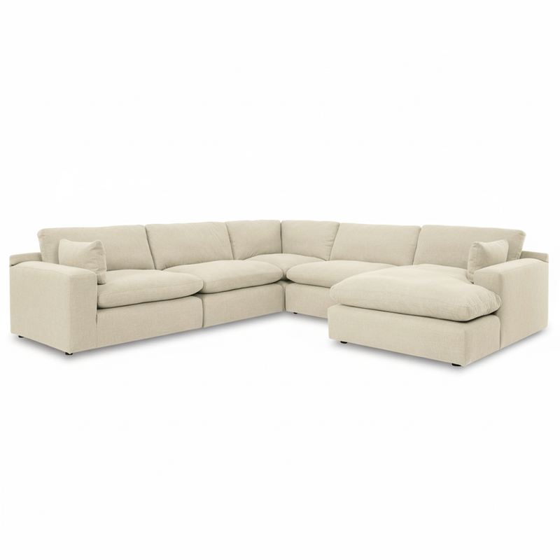 Elyza 5-Piece Sectional with Chaise