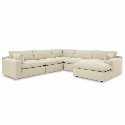 Elyza 5-Piece Sectional with Chaise