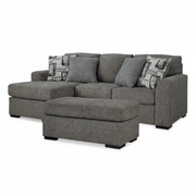 Gardiner Sofa Chaise with Ottoman