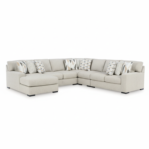 Laurelgrove 5-Piece Sectional with Chaise