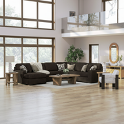 Midnight-Madness 4-Piece Sectional with Chaise