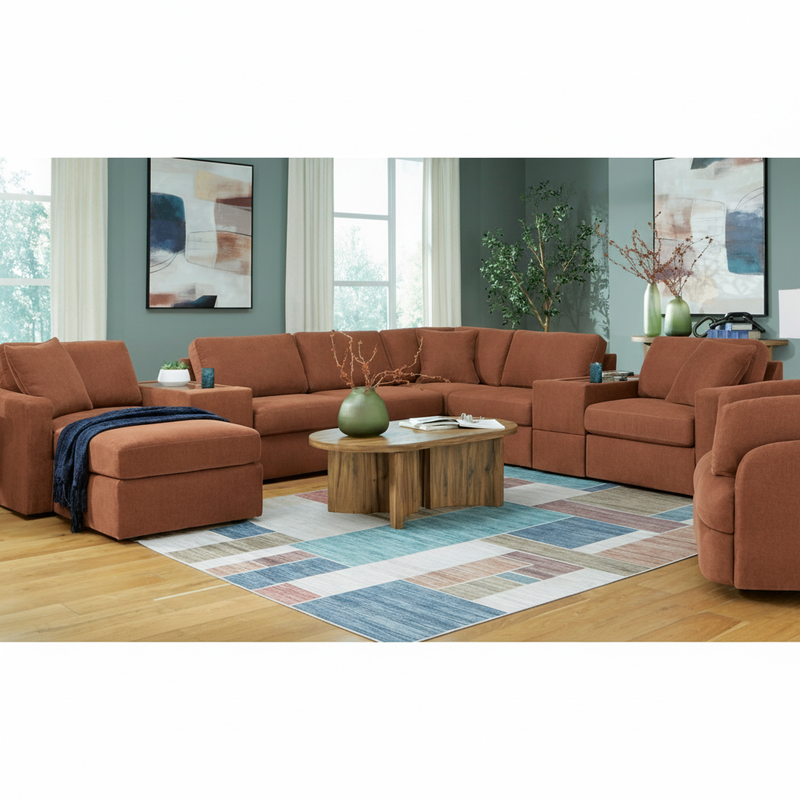Modmax 4-Piece Double Storage Chaise Sectional