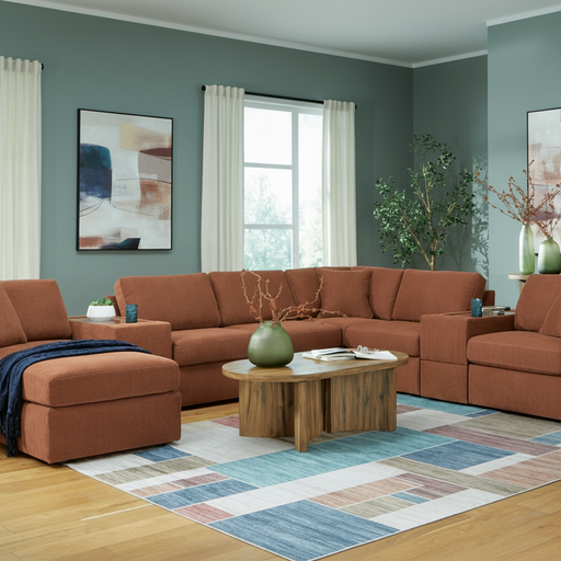 Modmax 4-Piece Sectional with Storage Chaise