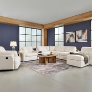 Modmax 4-Piece Sectional with Storage Chaise and Storage Console