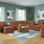 Modmax 5-Piece Double Storage Chaise Sectional with Audio Consoles