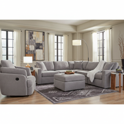 Modmax 5-Piece Double Storage Chaise Sectional with Audio Consoles