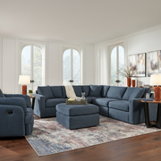 Modmax 5-Piece Double Storage Chaise Sectional with Audio Consoles
